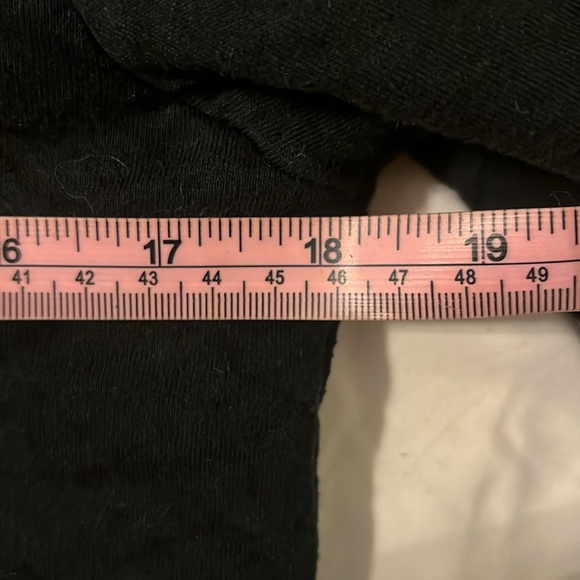 Club Monaco Charcoal Cardigan with Leather Patches - Picture 7 of 8